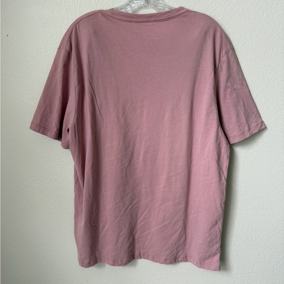 NWT AllSaints Brace Crew Neck T-Shirt in Bloom Pink Size XXL - Picture 3 of 7